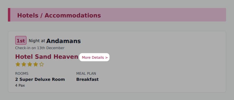 Image showing hotel's link in quote PDF Image showing hotel's link in quote PDF