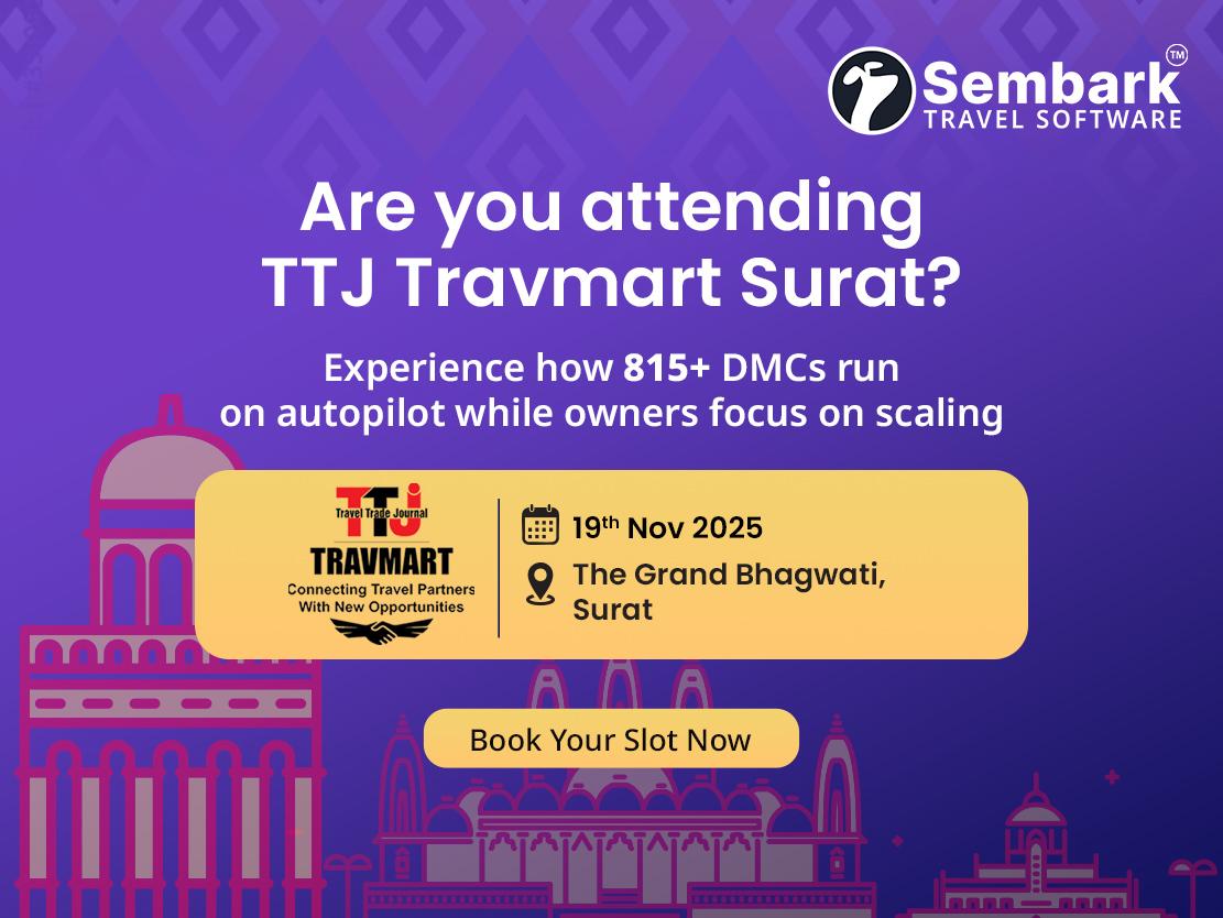 Banner for TTJ Travmart – Surat 2025